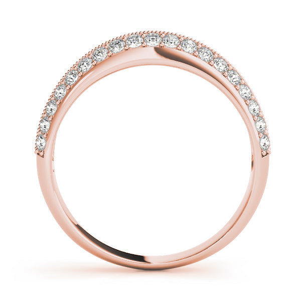 Pave Diamond Wedding Band · 0.38 ct tw