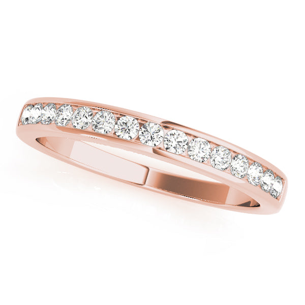 Channel Set Diamond Wedding Band · 0.30 ct tw