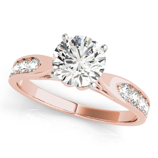 Single Row Prong Set Diamond Engagement Ring · 0.24 ct tw