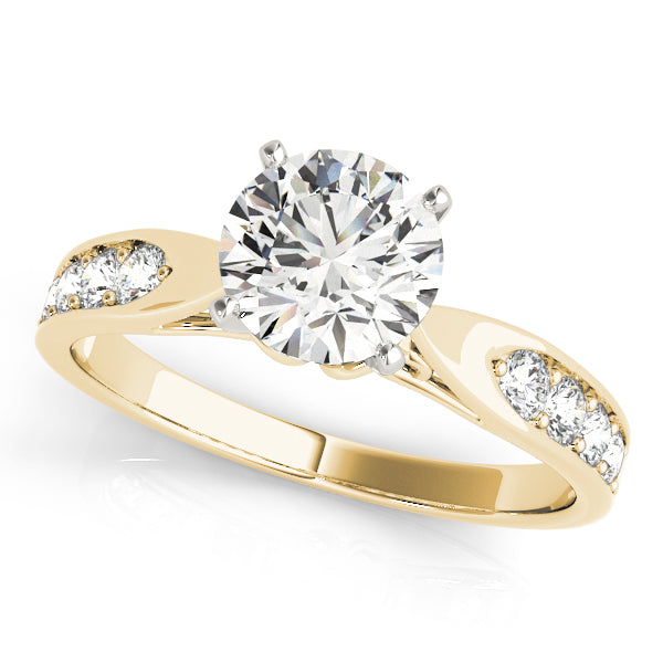 Single Row Prong Set Diamond Engagement Ring · 0.24 ct tw