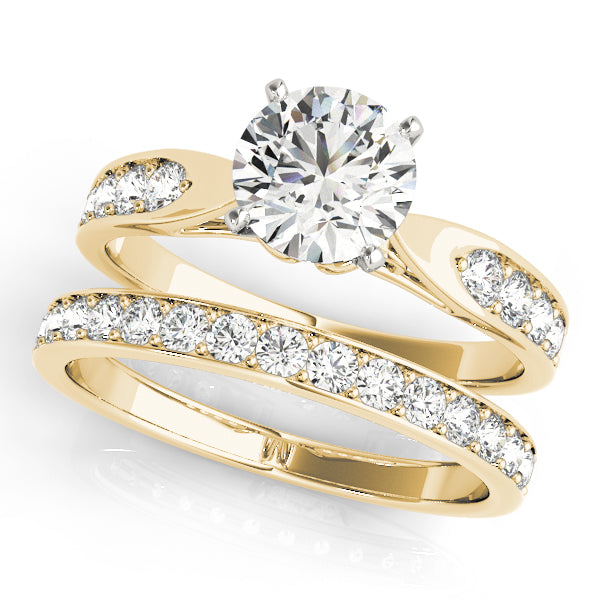 Single Row Prong Set Diamond Engagement Ring · 0.24 ct tw
