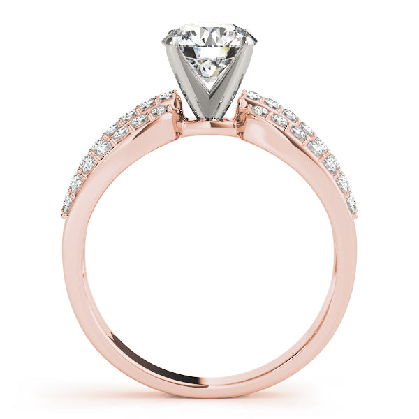 Multi-Row Diamond Engagement Ring · 0.44 ct tw