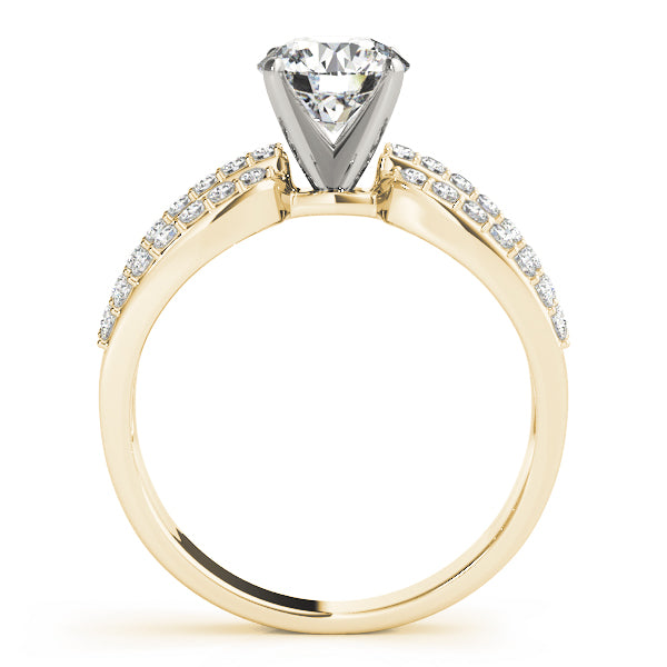 Multi-Row Diamond Engagement Ring · 0.44 ct tw
