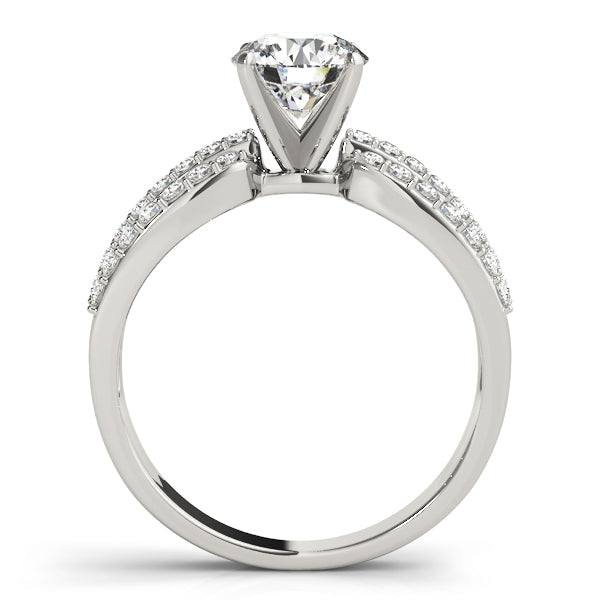 Multi-Row Diamond Engagement Ring · 0.44 ct tw