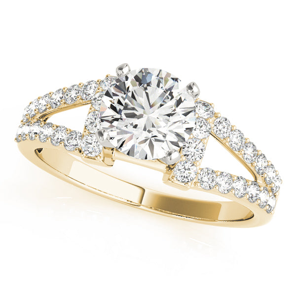 Multi-Row Diamond Engagement Ring · 0.32 ct tw