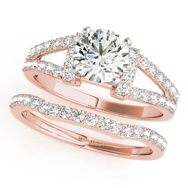 Multi-Row Diamond Engagement Ring · 0.32 ct tw