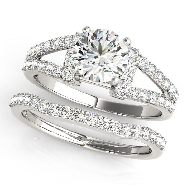 Multi-Row Diamond Engagement Ring · 0.32 ct tw