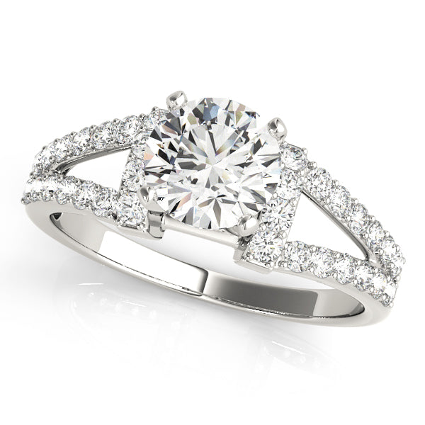 Multi-Row Diamond Engagement Ring · 0.32 ct tw