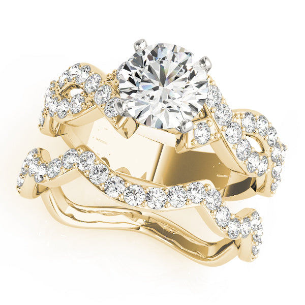 Multi-Row Diamond Engagement Ring · 0.28 ct tw
