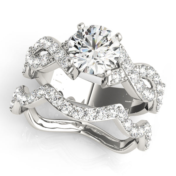 Multi-Row Diamond Engagement Ring · 0.28 ct tw