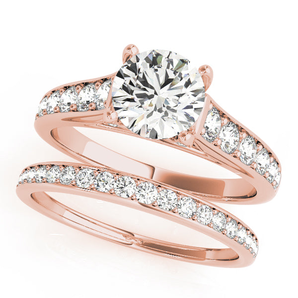 Round Single Row Prong Set Diamond Engagement Ring · 1.92 ct tw