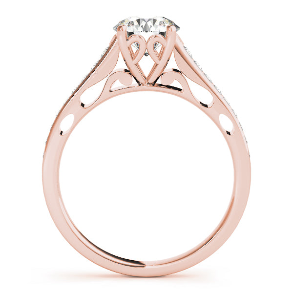 Round Single Row Prong Set Diamond Engagement Ring · 1.19 ct tw