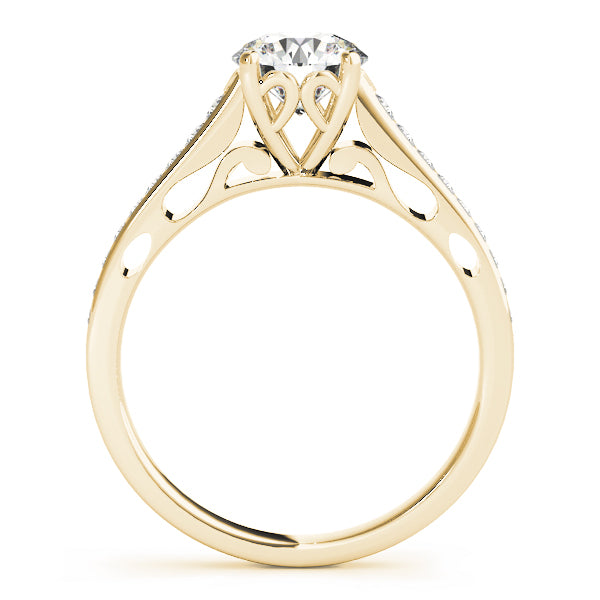 Round Single Row Prong Set Diamond Engagement Ring · 1.19 ct tw