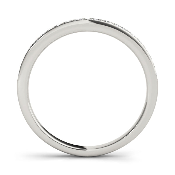 Channel Set Diamond Wedding Band · 0.24 ct tw