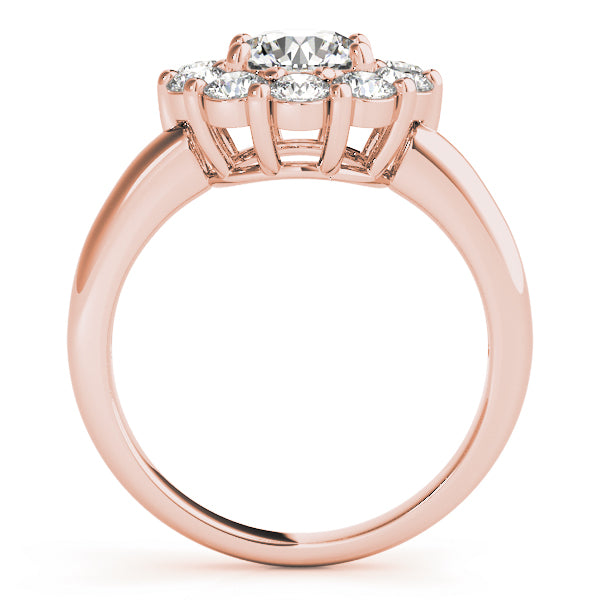 Round Halo Diamond Engagement Ring · 2.65 ct tw