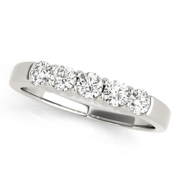 Prong Set Diamond Wedding Band · 0.75 ct tw