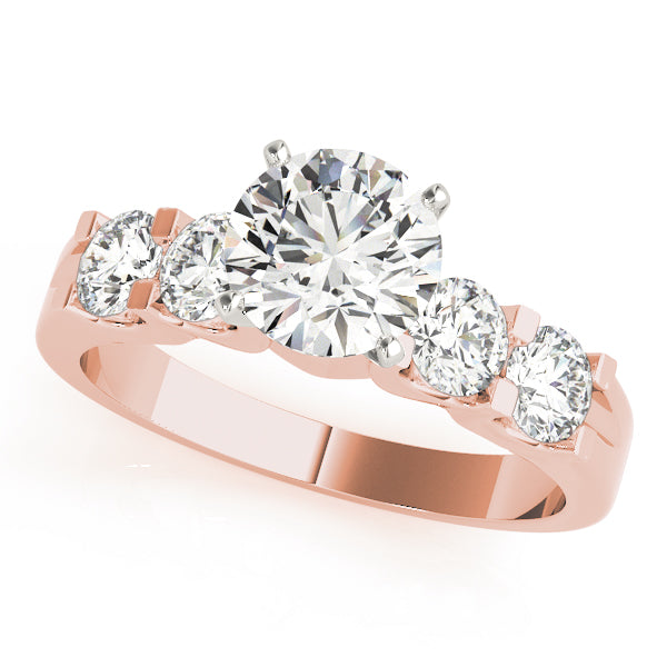 Single Row Prong Set Diamond Engagement Ring · 1.00 ct tw