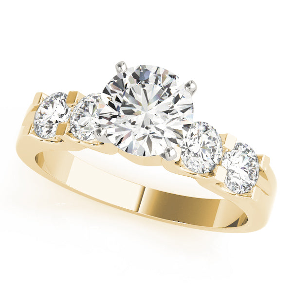 Single Row Prong Set Diamond Engagement Ring · 1.00 ct tw