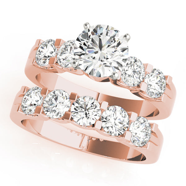 Single Row Prong Set Diamond Engagement Ring · 0.68 ct tw