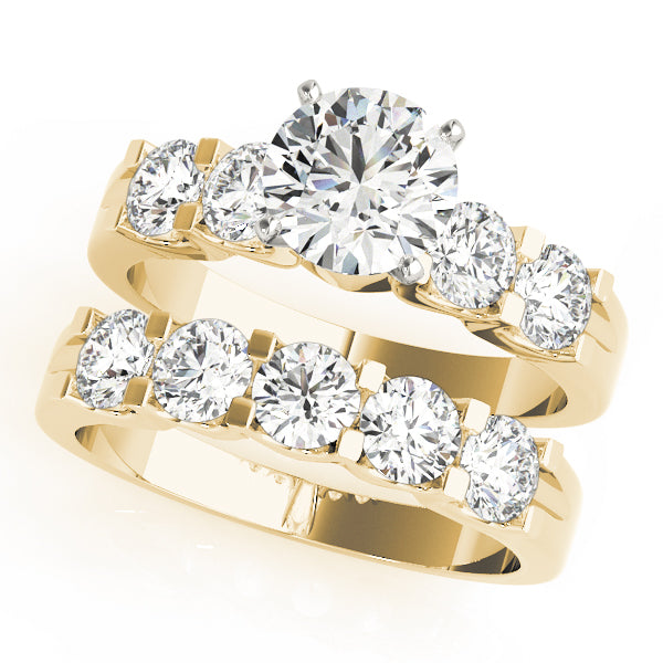 Single Row Prong Set Diamond Engagement Ring · 1.00 ct tw