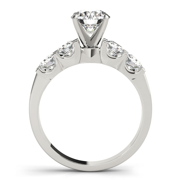 Single Row Prong Set Diamond Engagement Ring · 0.20 ct tw