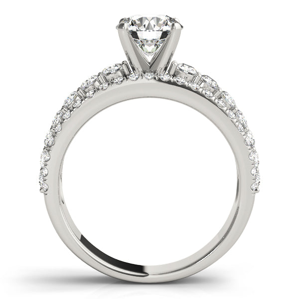 Multi-Row Diamond Engagement Ring · 0.86 ct tw