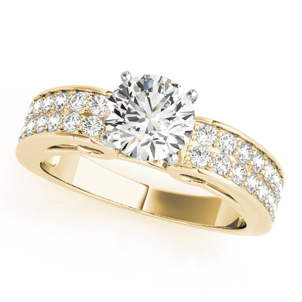 Multi-Row Diamond Engagement Ring · 0.40 ct tw