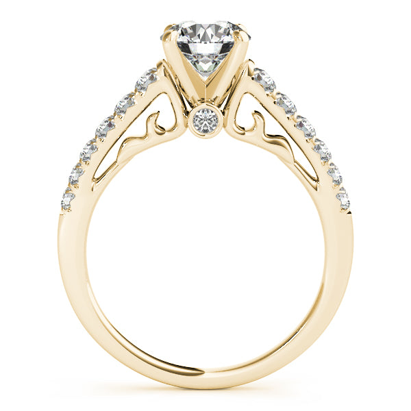 Single Row Prong Set Diamond Engagement Ring · 0.39 ct tw