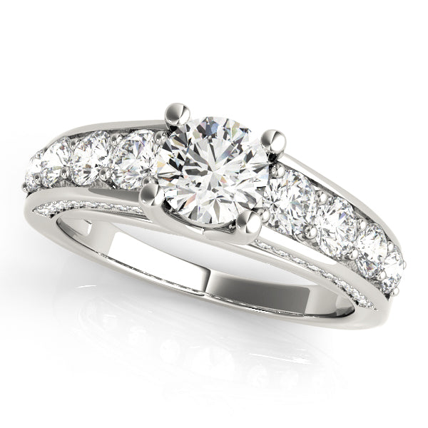 Round Trellis Diamond Engagement Ring · 2.33 ct tw