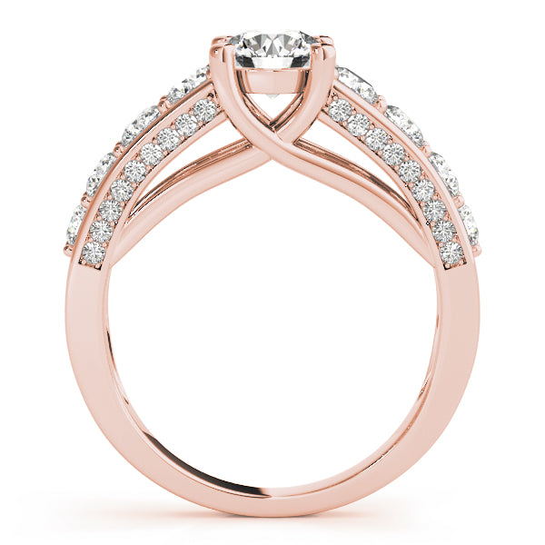 Round Trellis Diamond Engagement Ring · 2.33 ct tw