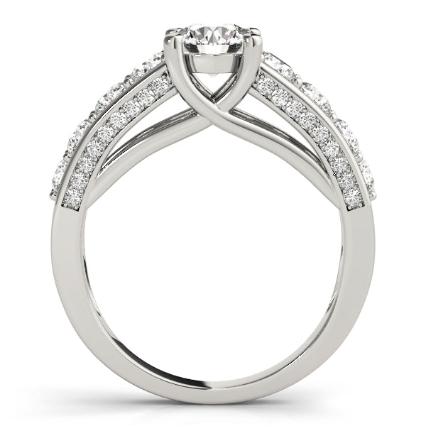 Round Trellis Diamond Engagement Ring · 2.33 ct tw