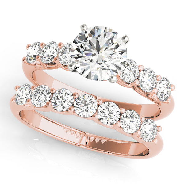 Single Row Prong Set Diamond Engagement Ring · 0.18 ct tw