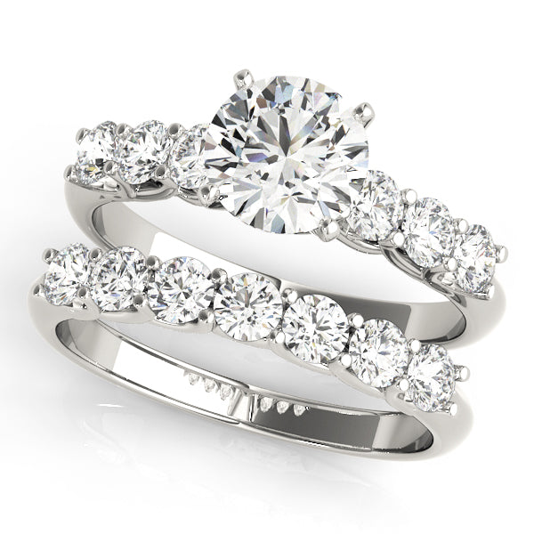 Single Row Prong Set Diamond Engagement Ring · 0.18 ct tw