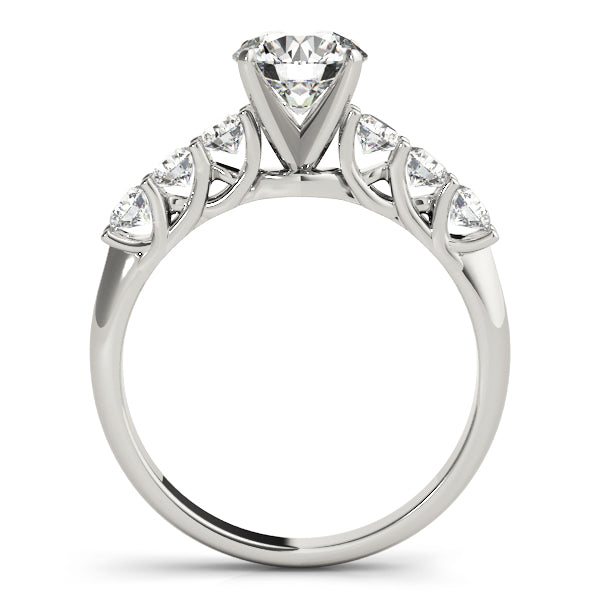 Single Row Prong Set Diamond Engagement Ring · 0.18 ct tw