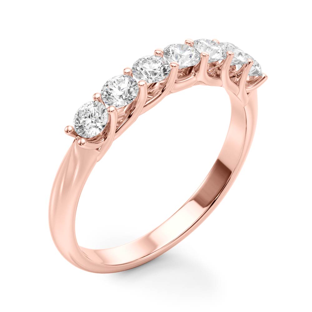 Prong Set Diamond Wedding Band · 0.63 ct tw