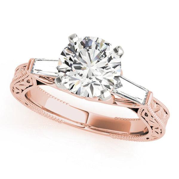 Baguette Three-Stone Diamond Engagement Ring · 0.50 ct tw