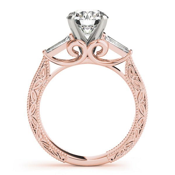 Baguette Three-Stone Diamond Engagement Ring · 0.50 ct tw