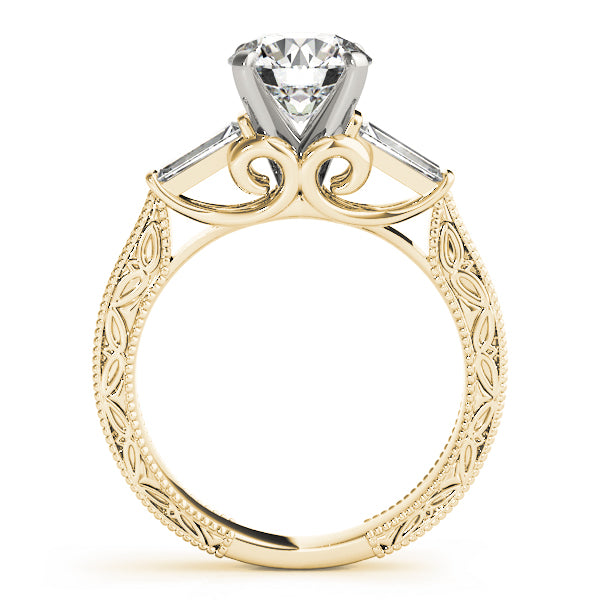 Baguette Three-Stone Diamond Engagement Ring · 0.50 ct tw
