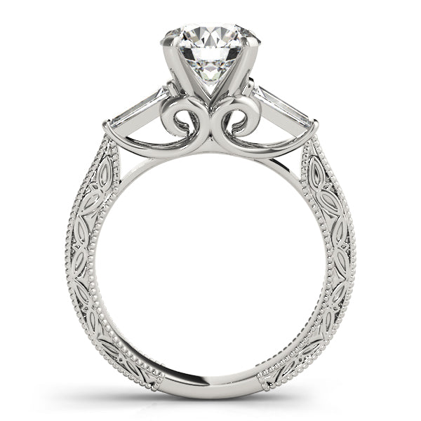 Baguette Three-Stone Diamond Engagement Ring · 0.50 ct tw