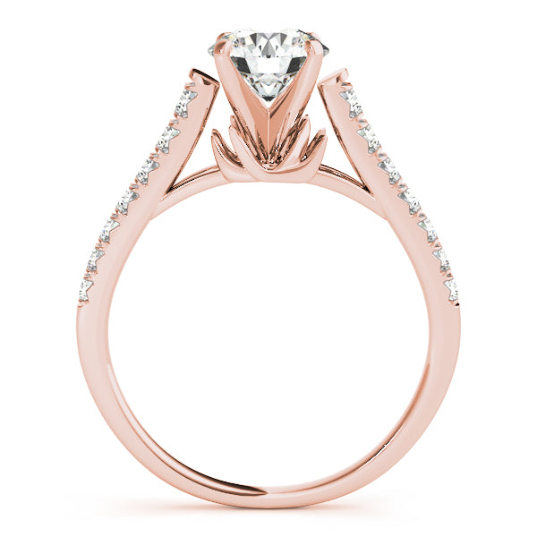 Single Row Prong Set Diamond Engagement Ring · 0.38 ct tw