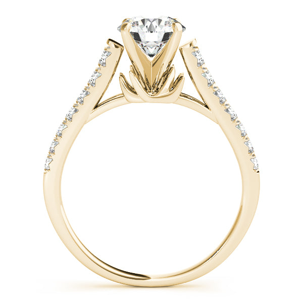 Single Row Prong Set Diamond Engagement Ring · 0.38 ct tw