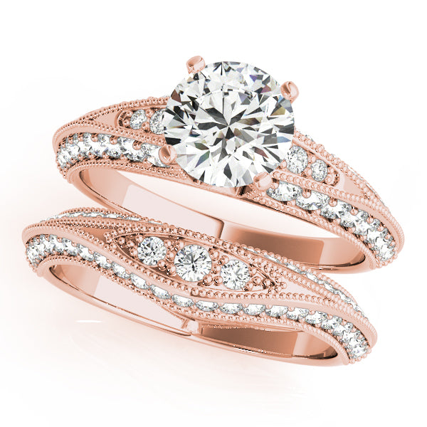 Multi-Row Diamond Engagement Ring · 0.50 ct tw