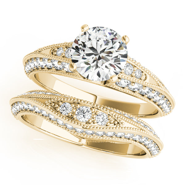 Multi-Row Diamond Engagement Ring · 0.50 ct tw