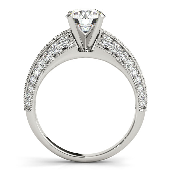 Multi-Row Diamond Engagement Ring · 0.50 ct tw