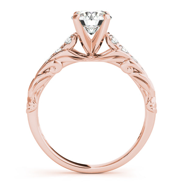 Single Row Prong Set Diamond Engagement Ring · 0.14 ct tw