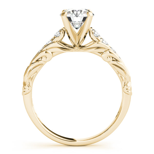 Single Row Prong Set Diamond Engagement Ring · 0.14 ct tw