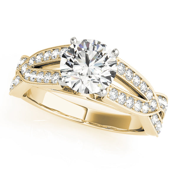 Multi-Row Diamond Engagement Ring · 0.28 ct tw