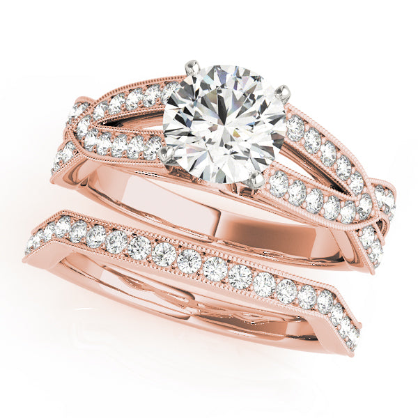 Multi-Row Diamond Engagement Ring · 0.28 ct tw
