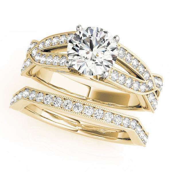 Multi-Row Diamond Engagement Ring · 0.28 ct tw