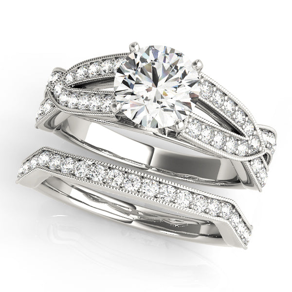 Multi-Row Diamond Engagement Ring · 0.28 ct tw